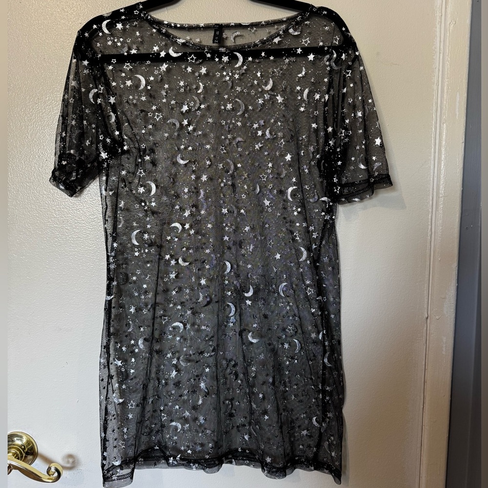 Women’s sheer dress. Size S.